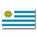 Uruguay Flag Vinyl Transfer Decal