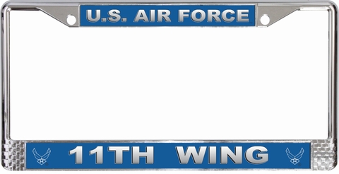 U.S. Air Force 11th Wing License Plate Frame