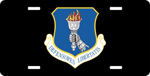 U.S. Air Force 319th Air Refueling Wing License Plate
