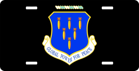 U.S. Air Force 321st Missile Group License Plate