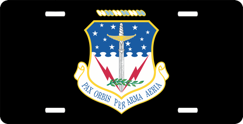U.S. Air Force 341st Missile Wing License Plate