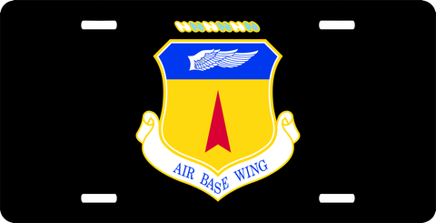 U.S. Air Force 36th Air Base Wing License Plate