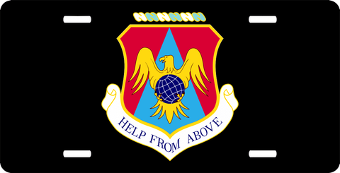 U.S. Air Force 375th Airlift Wing License Plate
