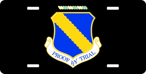 U.S. Air Force 46th Test Wing License Plate