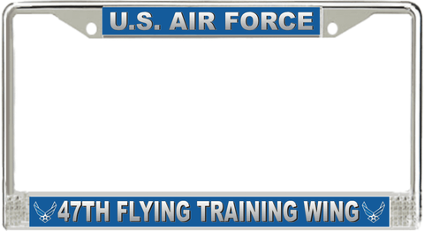 U.S. Air Force 47th Flying Training Wing License Plate Frame