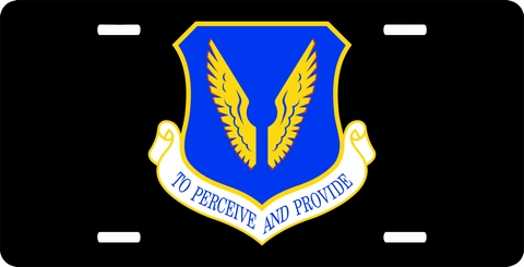 U.S. Air Force 480th Intelligence Group License Plate