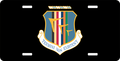 U.S. Air Force 60th Air Mobility Wing License Plate