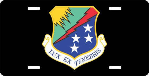 U.S. Air Force 67th Intelligence Wing License Plate