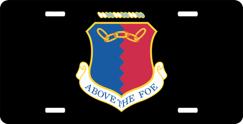 U.S. Air Force 78th Air Base Wing License Plate