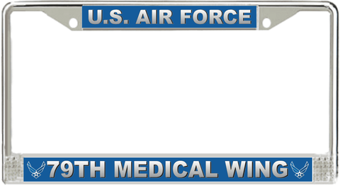 U.S. Air Force 79th Medical Wing License Plate Frame
