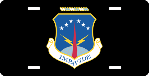 U.S. Air Force 90th Missile Wing License Plate