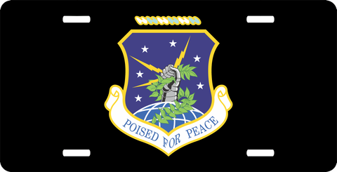 U.S. Air Force 91st Missile Group License Plate