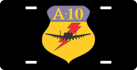U.S. Air Force A-10 License Plate