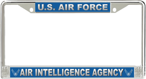 U.S. Air Force Air Intelligence Agency License Plate Frame