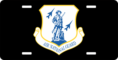 U.S. Air Force Air National Guard License Plate