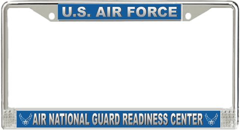 U.S. Air Force Air National Guard Readiness Center License Plate Frame