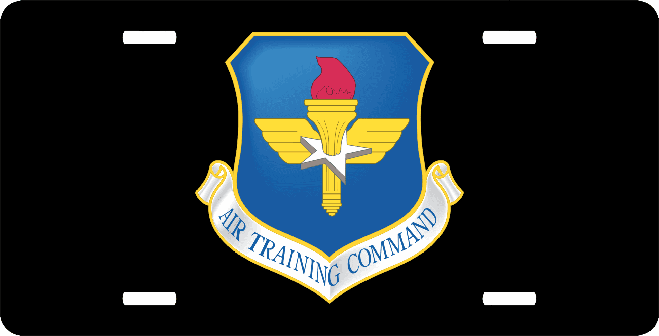 U.S. Air Force Air Training Command License Plate