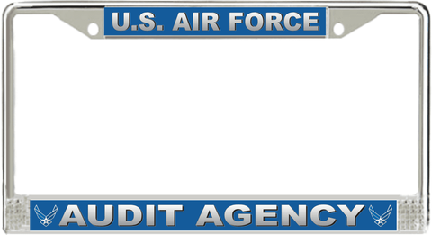 U.S. Air Force Audit Agency License Plate Frame