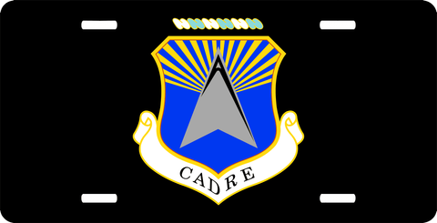 U.S. Air Force CADRE License Plate