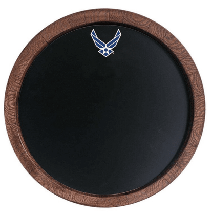 US Air Force: Chalkboard "Faux" Barrel Top Sign