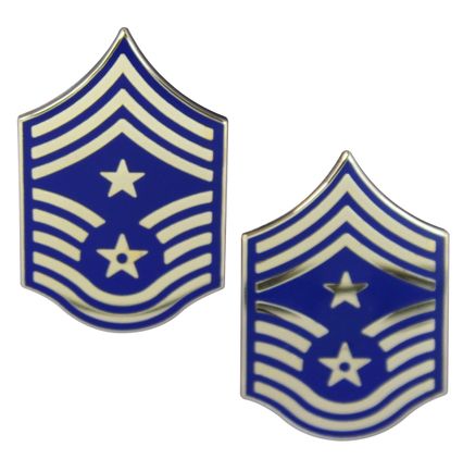 U.S. Air Force Command Chief Master Sergeant Collar Device Pin