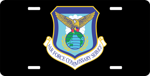 U.S. Air Force Commissary License Plate