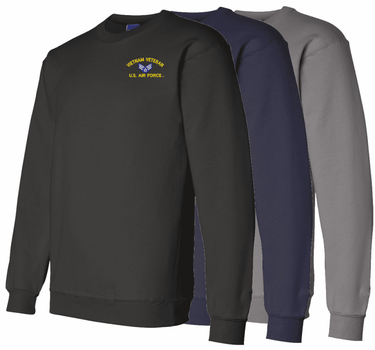 U.S. Air Force Custom Embroidered Sweatshirt