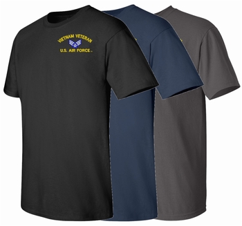 U.S. Air Force Custom Embroidered T-Shirt