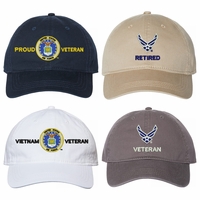 U.S. Air Force Dad Caps Thumbnail Illustration