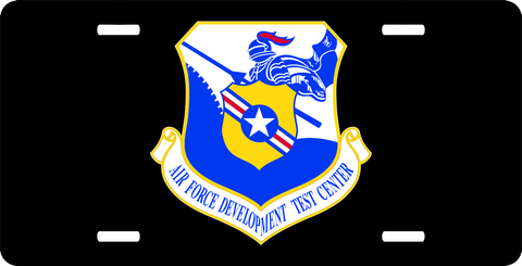 U.S. Air Force Development Test Center License Plate