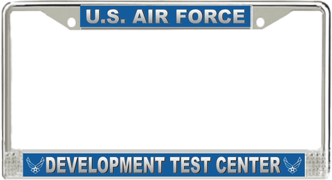 U.S. Air Force Development Test Center License Plate Frame