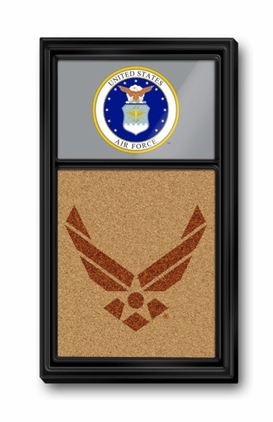 US Air Force: Dual Logo, Seal - Cork Note Board