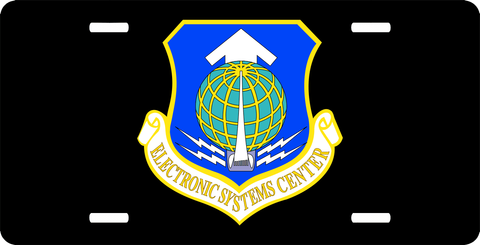 U.S. Air Force Electronic Systems Center License Plate