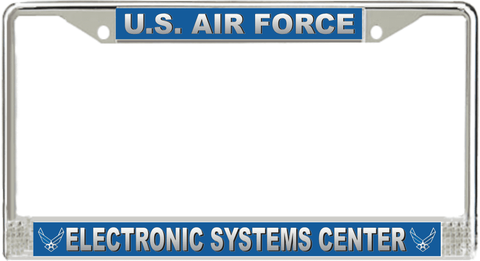 U.S. Air Force Electronic Systems Center License Plate Frame