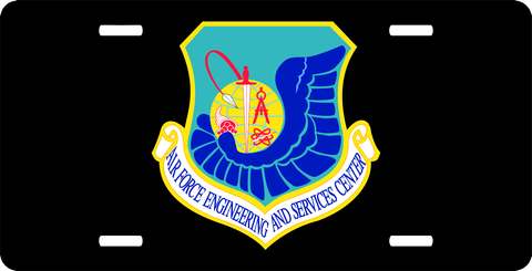 U.S. Air Force Engineering And Services Center License Plate