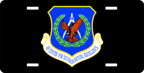 U.S. Air Force Environmental Excellence Center License Plate