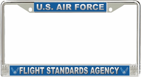 U.S. Air Force Flight Standards Agency License Plate Frame
