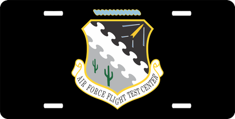 U.S. Air Force Flight Test Center License Plate