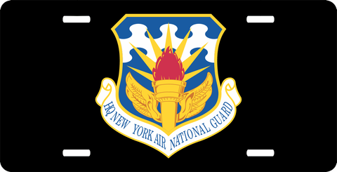 U.S. Air Force Headquarters New York Air National Guard License Plate