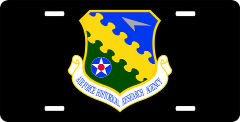 U.S. Air Force Historical Research Agency License Plate