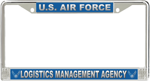 U.S. Air Force Logistics Management Agency License Plate Frame