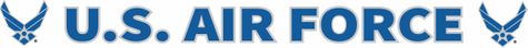 U.S. Air Force Logo Window Strip Decal