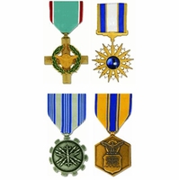 US Air Force Medals <br>(Full Size) Thumbnail Illustration