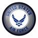 US Air Force: Modern Disc Wall Sign