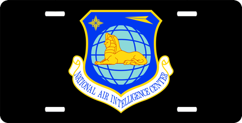 U.S. Air Force National Air Intelligence Center License Plate