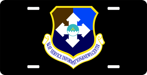 U.S. Air Force News Center License Plate