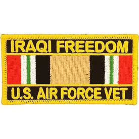 U.S. Air Force Operation Iraqi Freedom Service Ribbon Patch