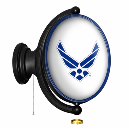 US Air Force: Original Oval Rotating Lighted Wall Sign