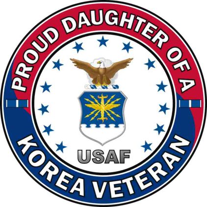 U.S. Air Force Proud Daughter of a Korea Veteran
