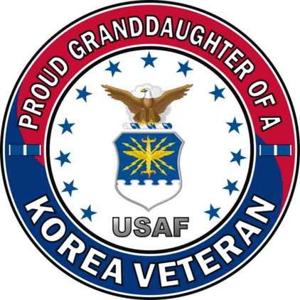 U.S. Air Force Proud Granddaughter of a Korea Veteran